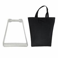 Aluminum Alloy Box Stand Carbon Steel Organizer Box Folding Stand Outdoor Storage Boxes Shelves for Outdoor Picnic Fishing