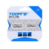 2 Pairs MTB Bike Chain Link Connector Master Links for 6/7/8/9/10/11/12S Metal Cycling Quick Master Links Connectors