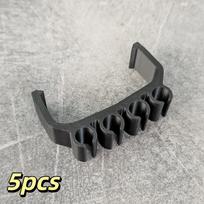 5pcs Portable Portable Bits Organizer Universal 4 Slots Bit Holder Standard Bits Holder  Tool Bag