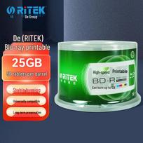 RITEK 25GB 12x Printable BD-R Blu-ray Discs