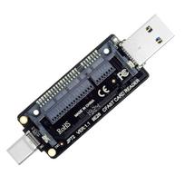 Cablecc Type-C USB-C USB3.0 to CFast 2.0 Card Adapter PCBA CFast Card Reader for Desktop and Laptop Computers