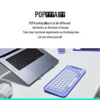 Logitech POP KEYS Wireless Mechanical Keyboard