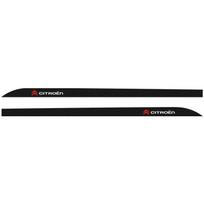 2pcs Car Door Side Skirt Sill Stripe Carbon 3D Sticker Decals For Citroen C1 C2 C3 C4 C5 C6 C8 C4L DS3 DS4 DS5LS DS6