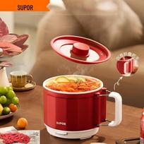 SUPOR 1.6L Portable Multi-function Electric Cooking Pot CN plug (adapter included)