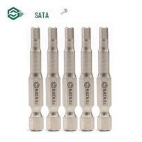 SATA 59356 5-Piece Hex Screwdriver Bit Set