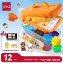 Deli 12-Color Ultra-Light Clay Art Set