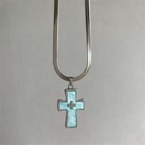Cross Necklace With Ins Style Dark Gothic Punk Style Niche Design Unique And Spicy Style