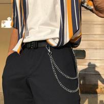 Edgy Punk Style Chain Double Layer Pants Chain for Women Punk Rock Star Triple Metal Pants Chain Friendship Jewelry Gifts