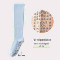Women's Summer Low Pressure Calf Compression Sports Socks for Fitness, Running, Jump Rope, Yoga - Non-slip and Professional. One Size