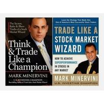 THINK & TRADE LIKE A CHAMPION &  Stock  Market  Wizard paperback combo