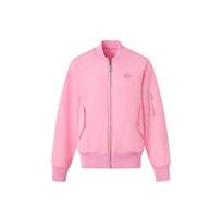 Adidas Originals dvipusė dirbtinio kailio bomber striukė vyriška striukė šviesiai rožinė JE6122 XXL pink