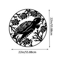 Sea Animal Metal Wall Art Sea Turtle Wall Sculpture Ocean Marine Life Wall decor Iron Crafts Wall decoration Iron Art