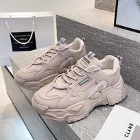 Hyunya Dad Shoes Women'S New Autumn Low-Top Soft-Soled Shoes Versatile Casual Sports Shoes Platform Women'S Shoes Tide 35