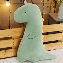 Nauja itin minkšta dinozauro pliušinė pagalvė žaislas Kimštas animacinis gyvūnas krokodilo lėlė miego pagalvėlė Aukštos kokybės kūdikių mergaičių gimtadienio dovana 60cm žalia