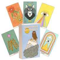 10.3*6cm Modern Witch Spiritual Deck 60 Pcs Modern Style Oracle Cards