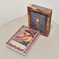 Healing with The Angels Oracle Deck in Spanish Language 10.5*7.5cm 44 Oracle Cards Will Help You Communicate with Your Angels