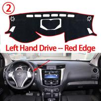 Dashboard Cover Protective Pad  for Nissan Navara NP300 Frontier D23 2015-2021 Car Accessorie Dash Board Sunshade Anto-UV Carpet