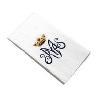 Catholic Colorful Holy Symbol Embroidered Cotton Linen Altar Cloth Handkerchief For Home Church Decors And Gifting