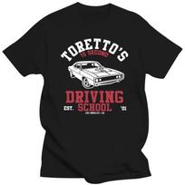 2024 summer tops T Shirt Fast And Furious Film Torettos Driving School T Shirt Harajuku Alternative Tops Plus Size O Neck S smėlis