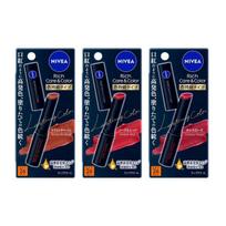 Nivea Japan - Rich Care & Color Lip Lasting Color Lip Balm SPF 26 PA++ Cassis Rose