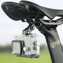 Bike Saddle Bracket Moun Seat Cushion Lamp Holder,  Interface Compatible Camera Adapter, Stable Mount for  Lights and Action Cameras One Size