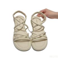 Women's Summer Flat Bottom Casual Beach Shoes New Simple and comfortable SandalsThick Sole Versatile OutwearTravel Daily Shoes 35
