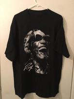 Vintage Face Legend Ray Charles Shirt Short Sleeve Black Unisex S-4XL Unisex T-Shirt S