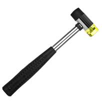 Double Face Soft Tap Rubber Hammer for Multifunctional Hand Tool Hard Plastic and Non Slip Plastic Grip Perfect Tool