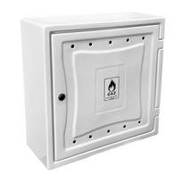 Gas Meter Cover Made Of Plastic 250*600*600Mm With Backpack, White - Dg P60*60Bi