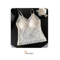 Luxurious Jacquard Lace Bodysuit with Built-In Bra and Elegant Back Design M (40-52.5 kg)