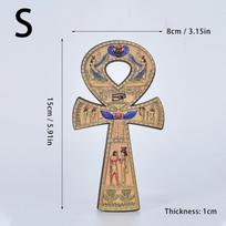 Ancient Egypt Ankh Ansata Cross Life Symbol Cross Resin Ornament Hieroglyphic Writing Female Power Pharaoh The Eye Of Horus