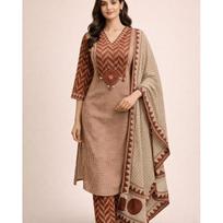 Designer Pakistani Ethnic Kurti Pant Set Indian Women Party Wear Kurta Set M-38