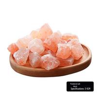 Himalayan Pink Salt Block Amulet Ornament - Decorative Natural Salt Sand Block