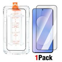 For Samsung Galaxy S25 FE Dust Free Easy Installation Screen Protector Glass Full Cover Protective Film For Samsung S25FE for Samsung S25 FE