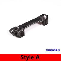 ABS Carbon Fiber / Matte Black Car Tailgate Handle Cover Frame Decorative Sticker For Toyota Tundra 2025 2025 Car Accessories