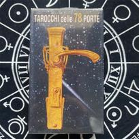 78 Durų Tarot Kortos: Anglų kalba gray