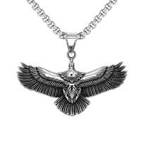 Men's Gold Tone Triple Layer Cross Pendant Necklace With Round Bead Chain Stylish Jewelry Accessory