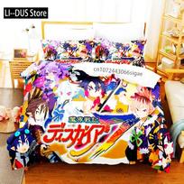 Anime Disgaea Bedding Set Duvet Cover Bed Set Quilt Cover Pillowcase Comforter King Queen Size Boys Adult Bedding Set 135x200cm