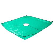Foldable Garden Tree Pruning Waterproof Tarp With 30/60cm Hole For Tree Trimming Gardening Supplies Accessories 60cm
