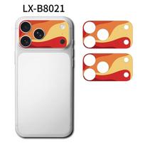 2PCS Full Cover Lens Protector Anti Scratch Matte Frosted Lens Color Skin Sticker for iPhone 17 Pro Max for 17Pro