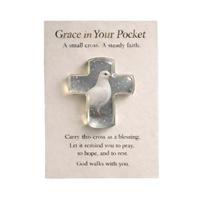 Pocket Hug Token Mini Resin Christian Pocket Hug with Card Cute Bird Lion Jesus Ornaments for Friends Family Christma Party Favors A