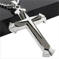 Men's and Women's Necklace, The Perfect Anniversary Cross Pendant Necklace Gift