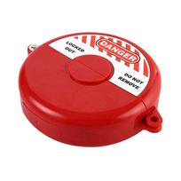 CYLINDER Safety Locks Valve Lockout Tank Gas Gate Valve Master Lock Rotating Valve Locking Disc 1-2.5 Inch