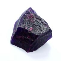 Natural Tanzanite Uncut Rough Purple 123.03 Ct CERTIFIED Gemstone Huge Size 59.2 mm approx violetinė