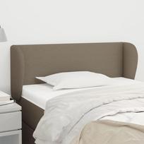 Vidaxl Zagłówek Uszak, Taupe, 103X23X78/88 Cm, Tkanina
