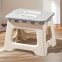 Folding Step Stool - 300lb Capacity Non-Slip Footrest, 8.7in Portable Height - Space-Efficient Home Ladder for Be… More