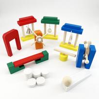 High-Quality 100Pcs High-Quality Colorful High-Quality Domino High-Quality Game High-Quality Wooden High-Quality Building High-Quality Blocks