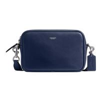 Coach 23 Radio Logo Camera Bag Leather Crossbody Shoulder Bag Medium Men bags Navy CCB51-RF2 Basic Set (Bag+Dust Bag)