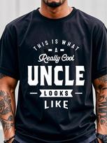 Unisex's Fathers Day Dad T-Shirt Bald Dad Father Papa Gift Tee Funny Father Dad Tee,A Surprise Gift For Family And Friends S