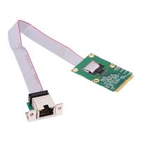 cablecc RJ45 2.5Gbps 2500Mbps - Mini PCI-E PCI Express 1000Mbps GBE Gigabit Ethernet Network LAN Cable Adapter for Desktop Motherboards